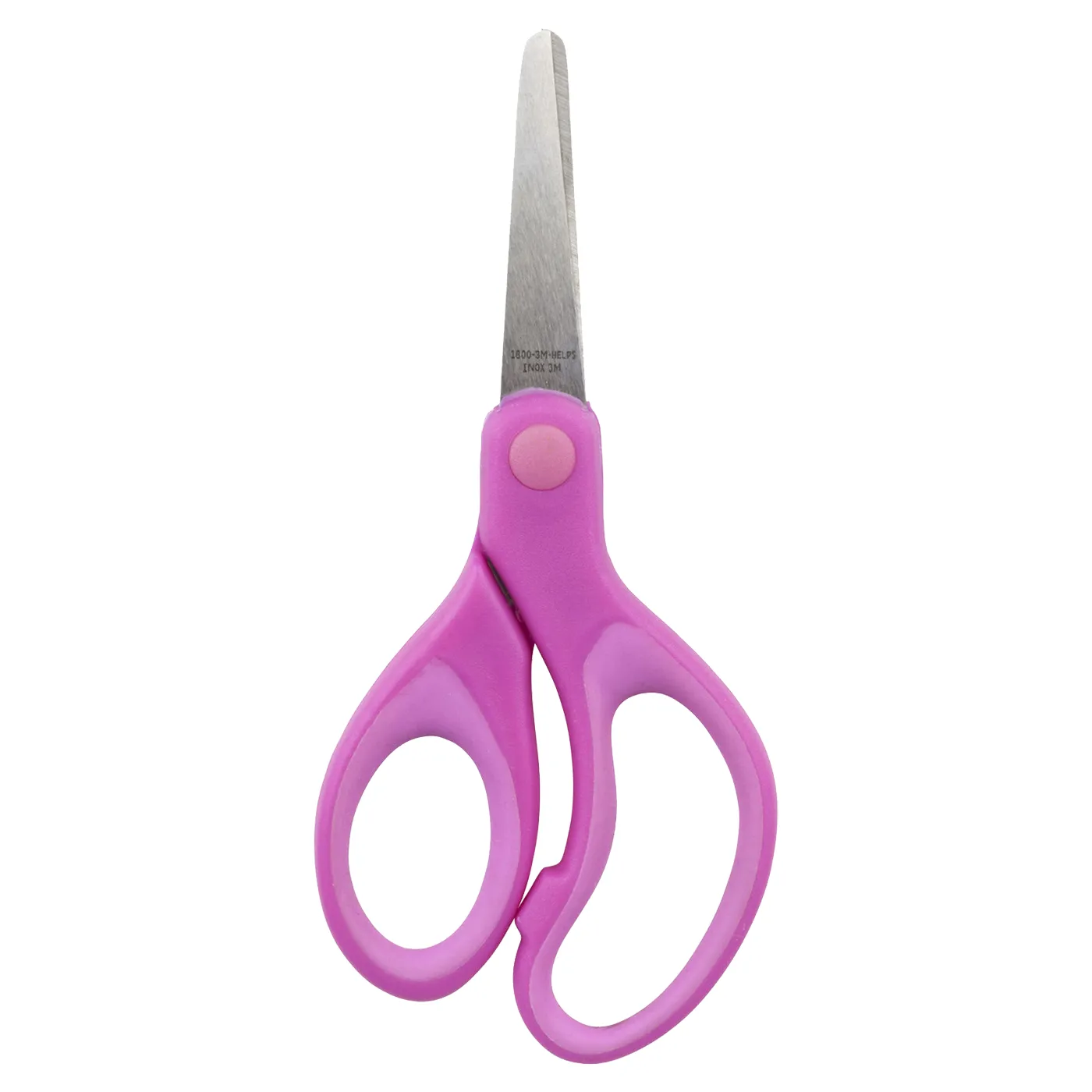 3M Scotch Kids Soft Grip Scissors 1442B 5 Inch Pink/Purple