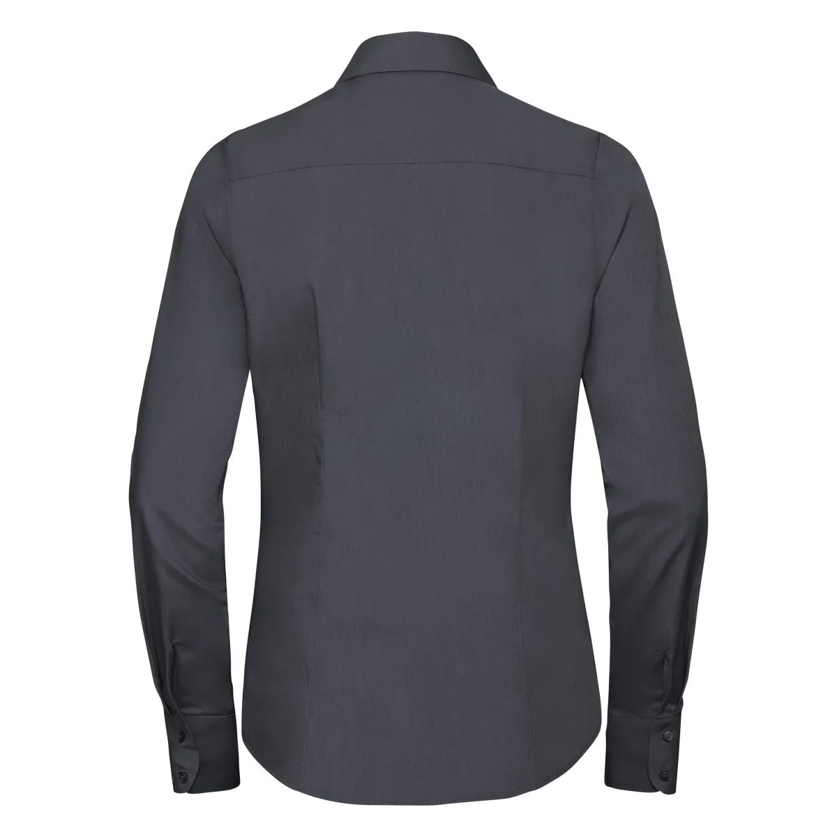 924F Russell Collection Lady LS Fitted Poplin