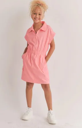 Airy Nylon Mini Dress