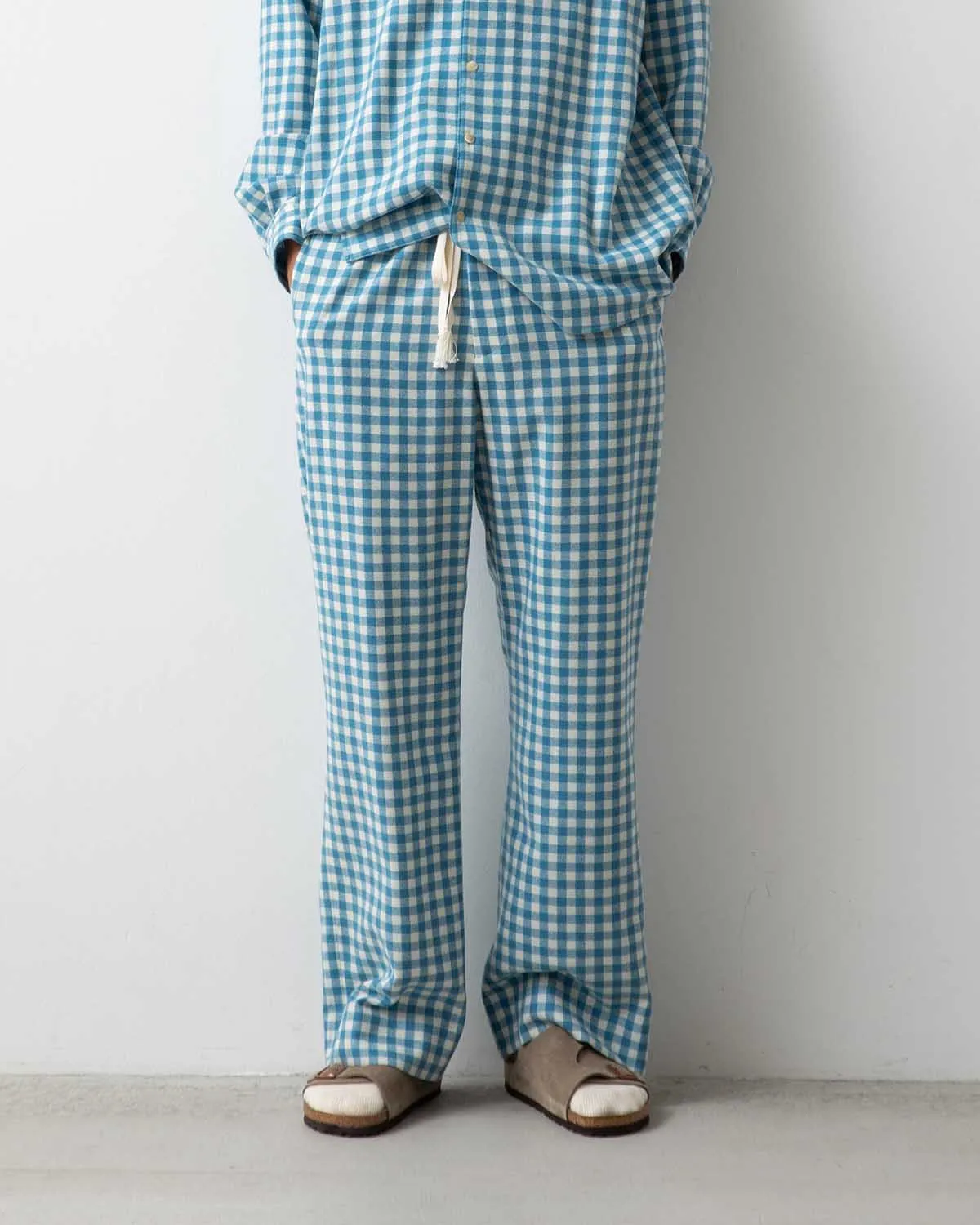 AIRY SMOOTH CASHMERE DRAWSTRING PANTS