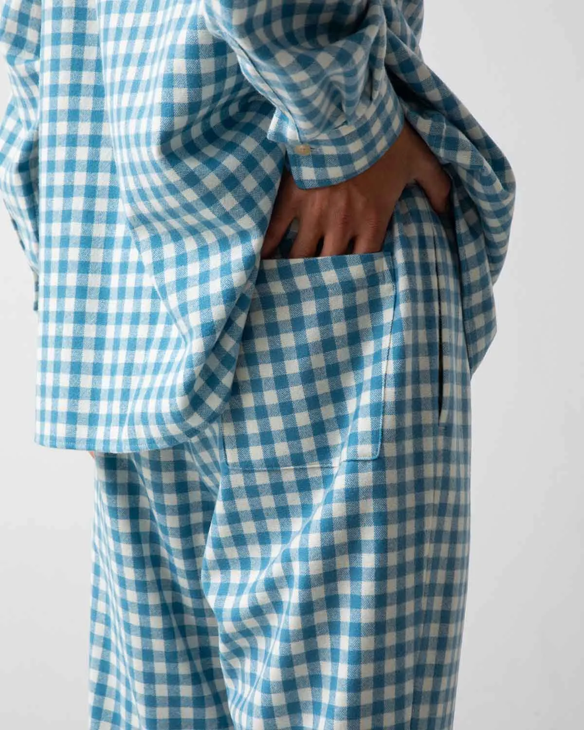 AIRY SMOOTH CASHMERE DRAWSTRING PANTS