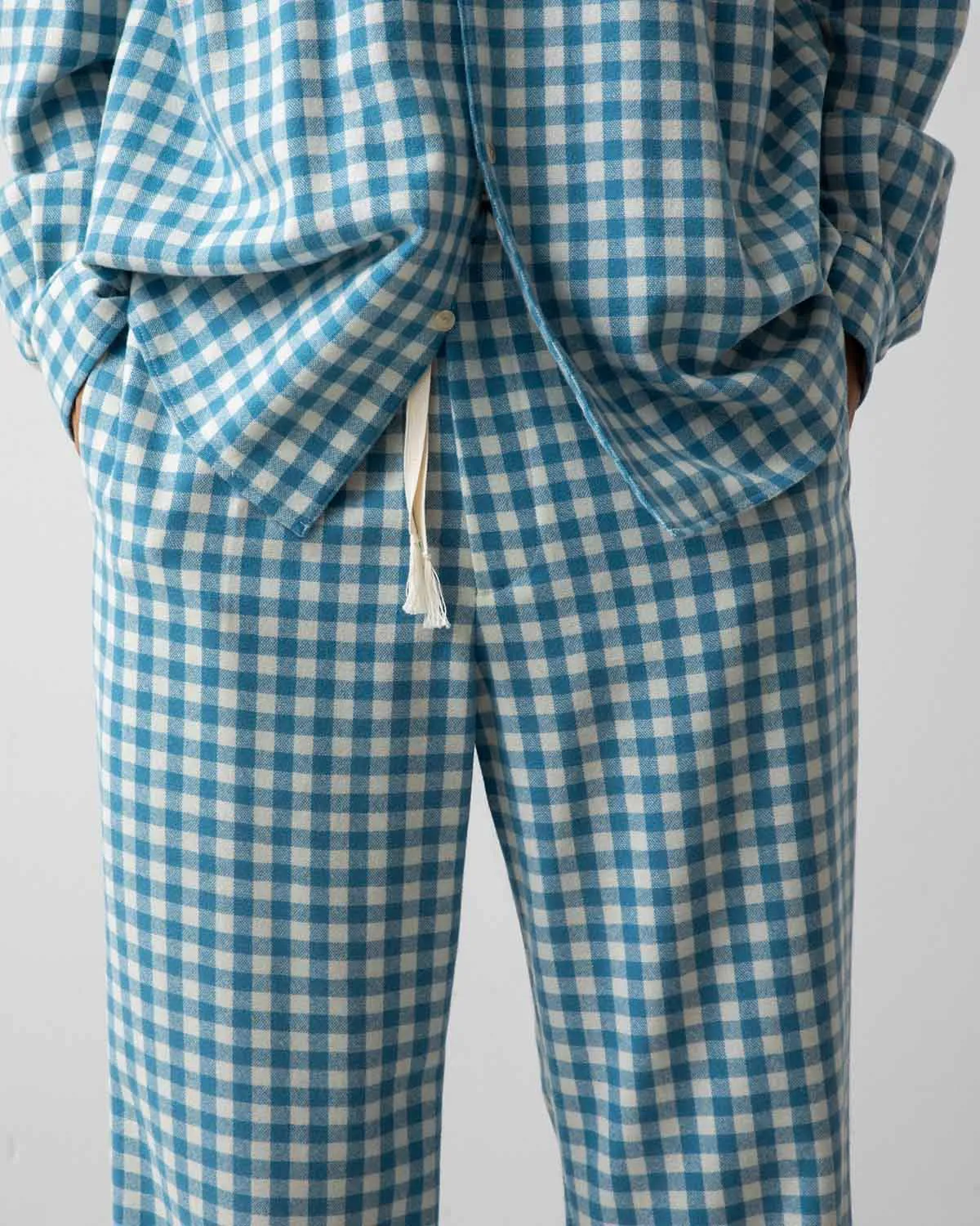 AIRY SMOOTH CASHMERE DRAWSTRING PANTS