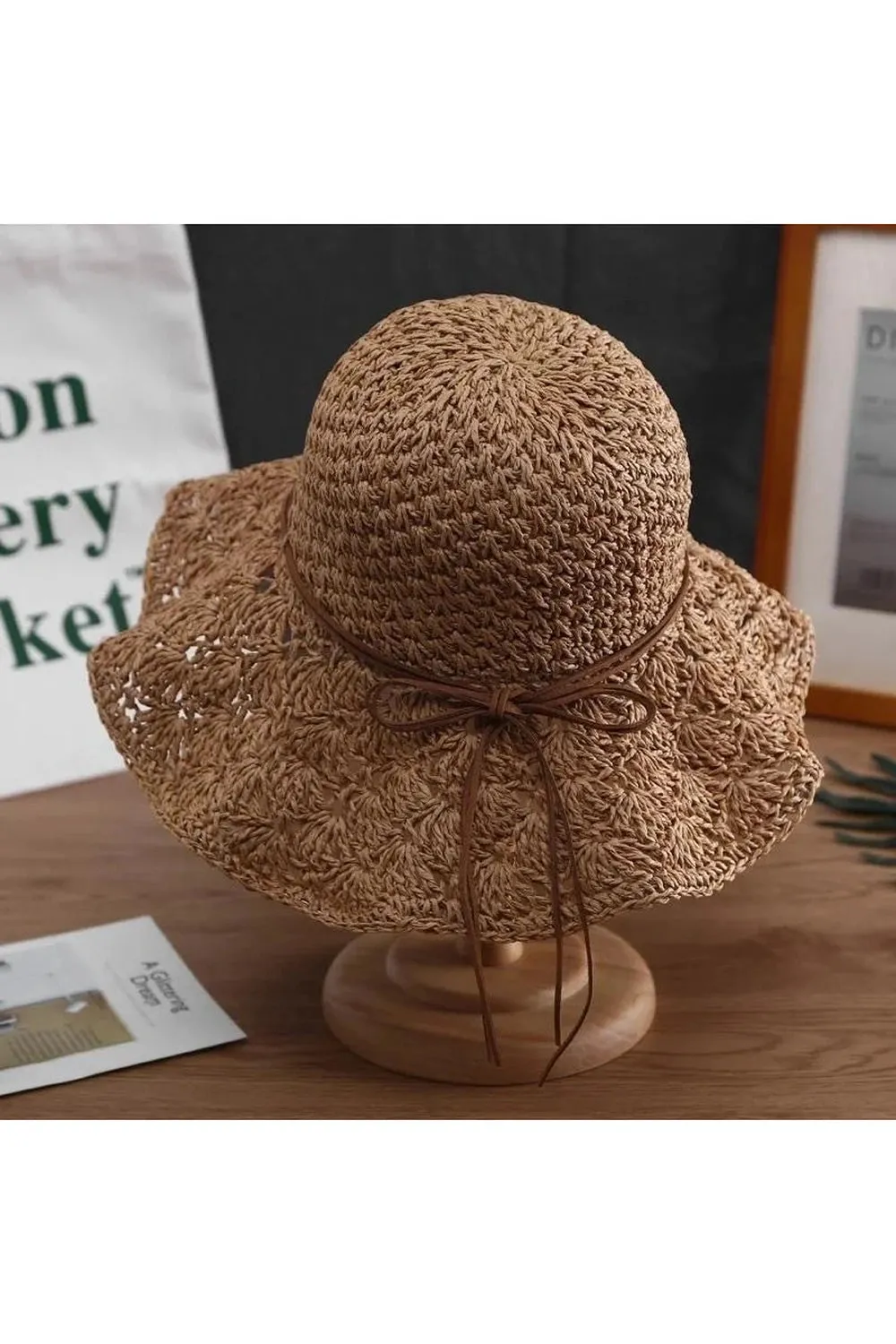 Breezy Boho Crochet Sun Hat