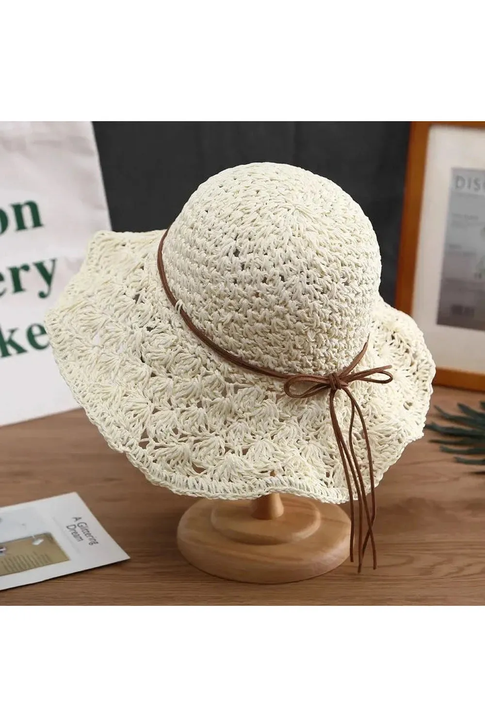 Breezy Boho Crochet Sun Hat