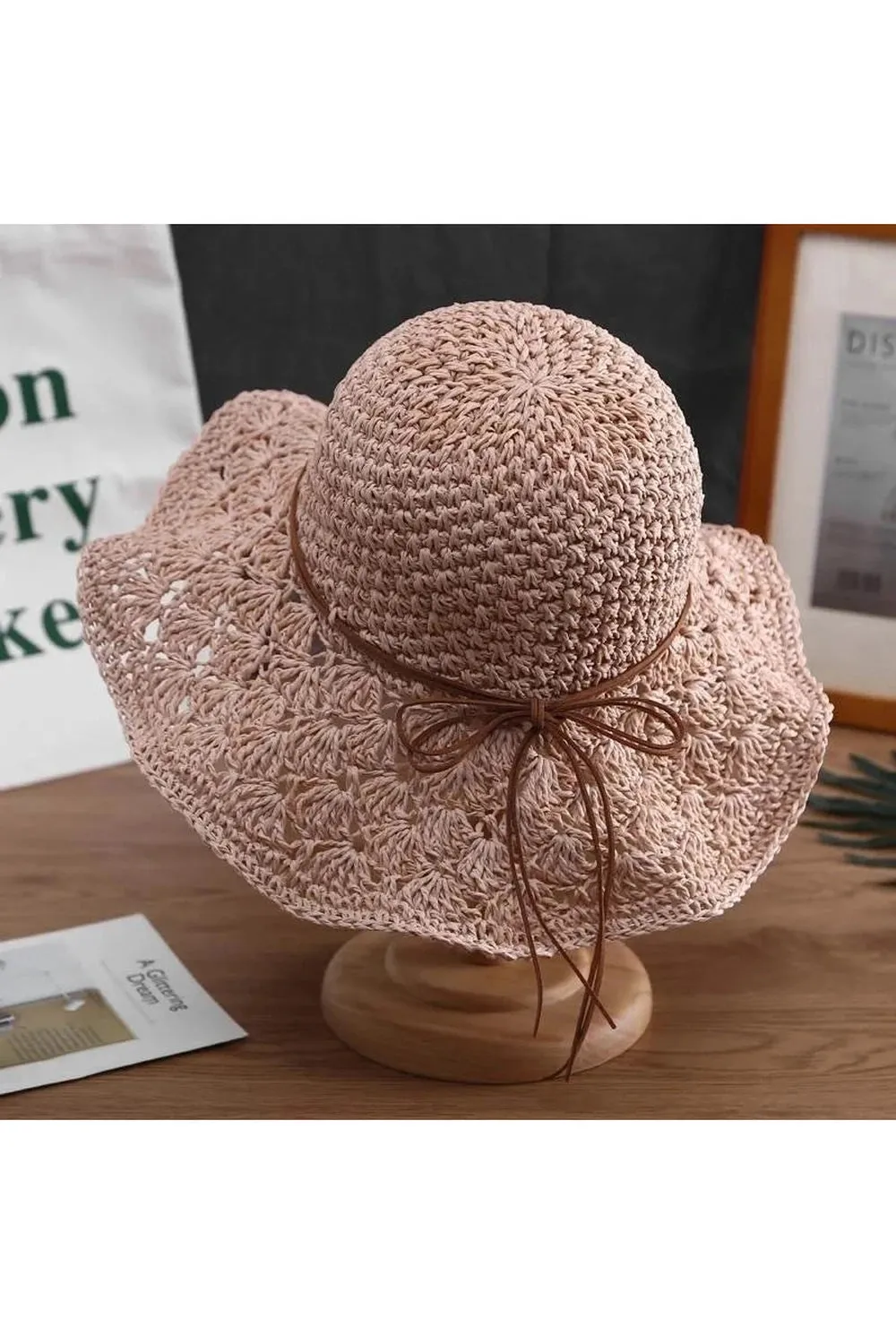 Breezy Boho Crochet Sun Hat