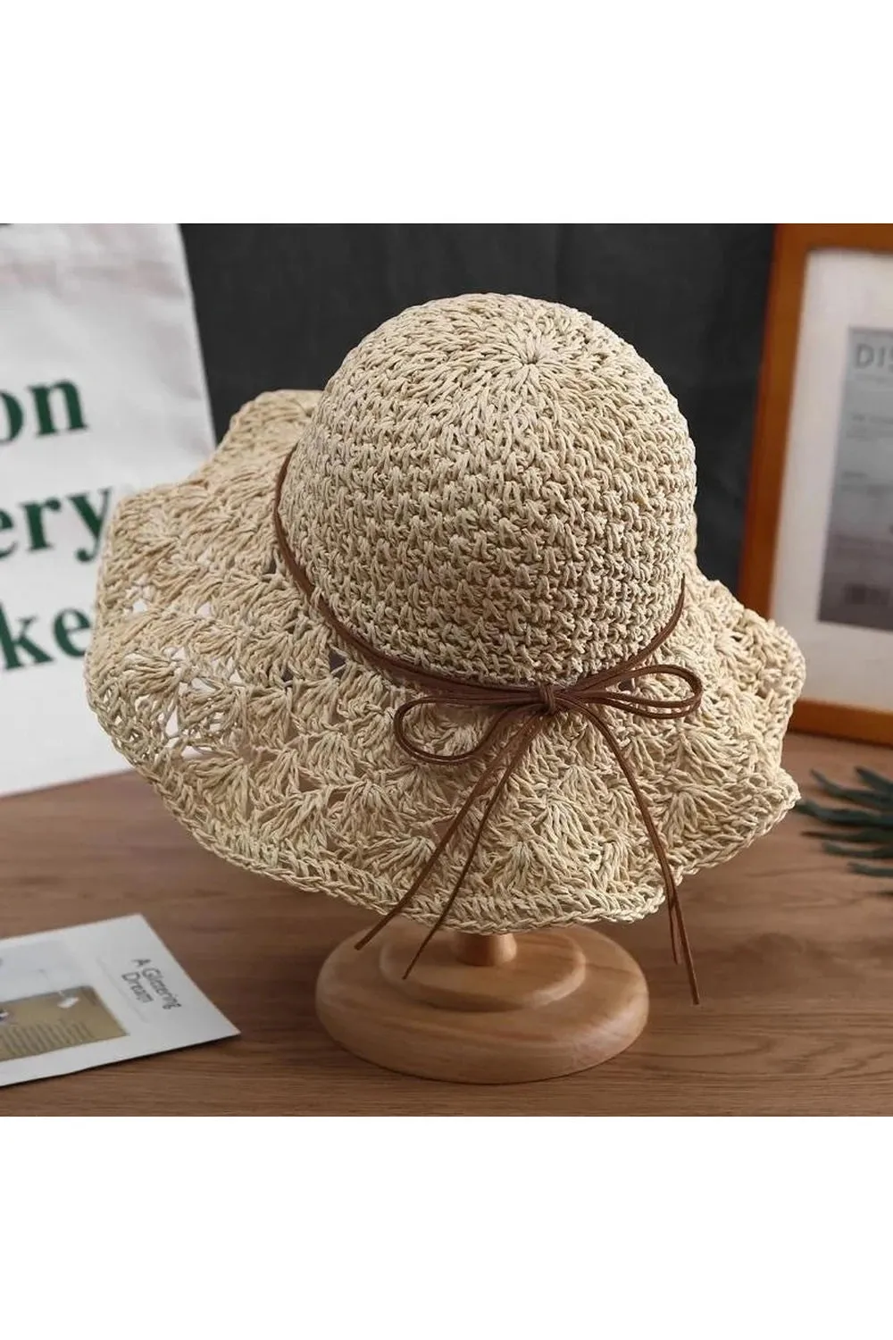 Breezy Boho Crochet Sun Hat