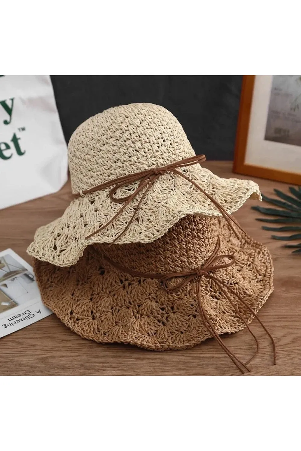 Breezy Boho Crochet Sun Hat