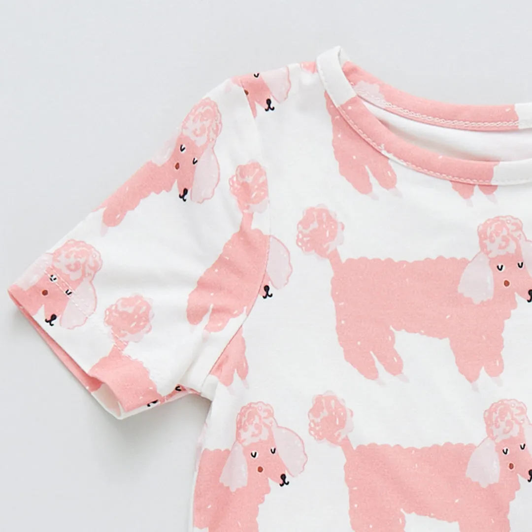 Pink Chicken Kids Bamboo PJ Set