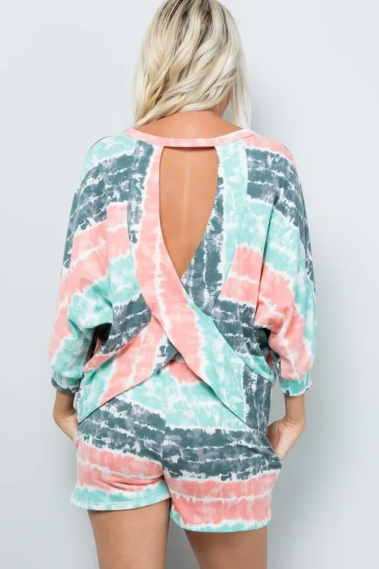 Pre-Order Tie Dye Pullover Top