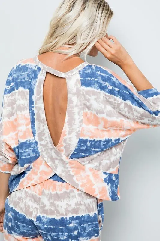 Pre-Order Tie Dye Pullover Top