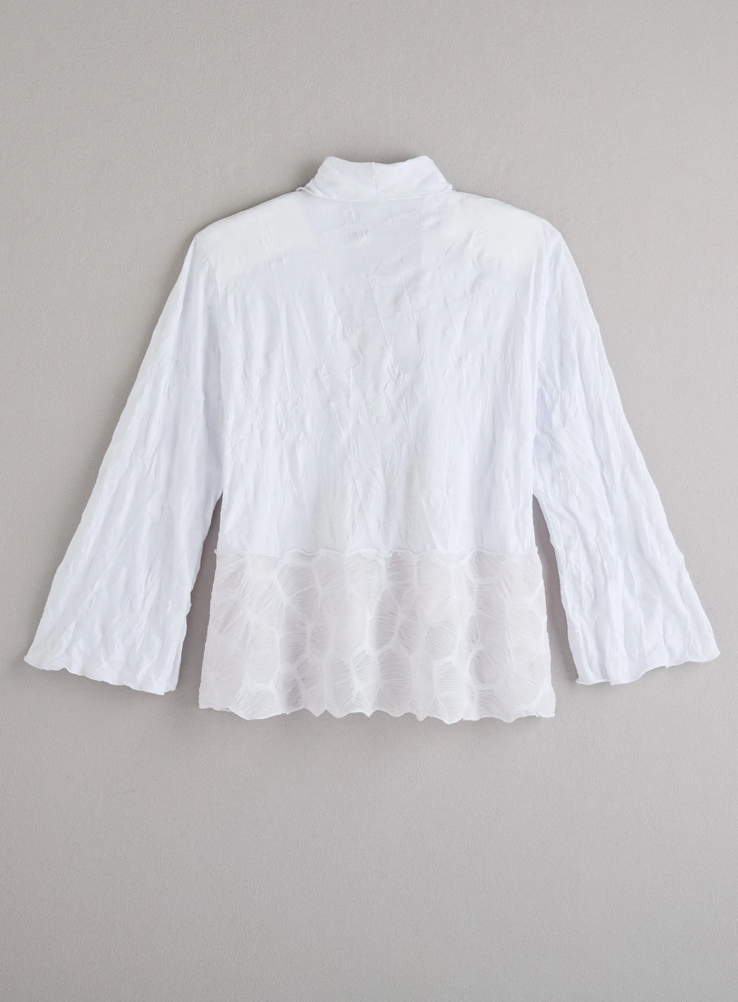 Ripple and Flow Cropped Jacket