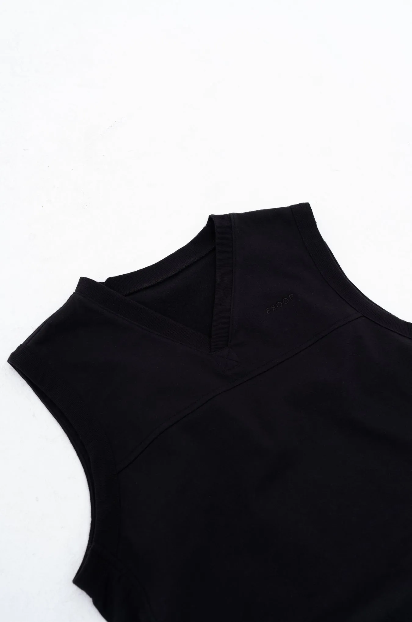 SKOOP® Brushed Fleece Vest Onyx