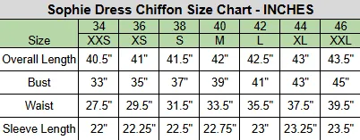 Sophie Dress Chiffon- Pastel Florals