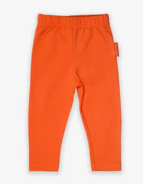 Toby Tiger Organic Basics Leggings - Orange