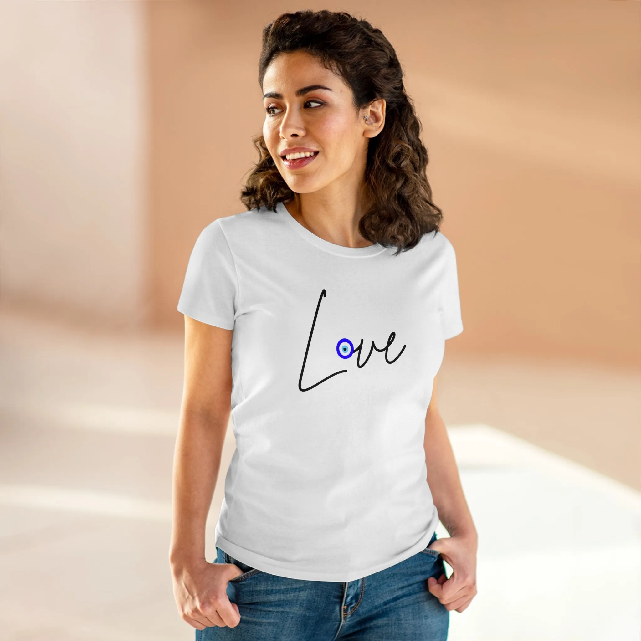 Women’s Semi-Fitted Tee Soft Lightweight Flattering Silhouette