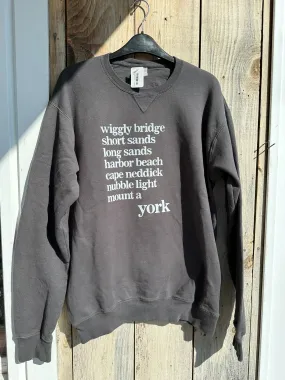 York Destination Crew Sweatshirt